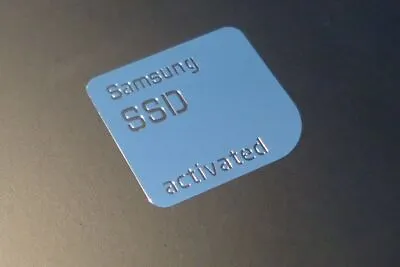 SAMSUNG SSD Label / Aufkleber / Sticker / Badge / Logo 20mm X 18mm [188] • $2.49