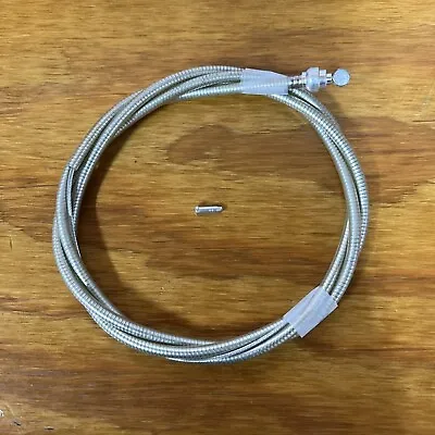 Old School Bmx Clear Rear Brake Cables Fits Mongoose Californian Nos • $14.99