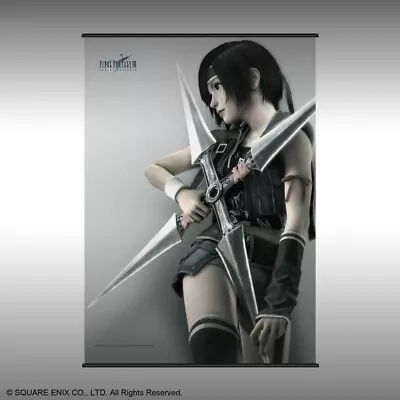 Square Enix Final Fantasy Advent Children Rebirth Yuffie Kisaragi Wall Scroll • $35