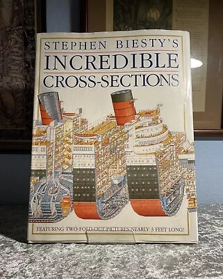 Stephen Biesty’s Incredible Cross-Sections By Richard H. Platt (1992 1st Ed.) • $35.10