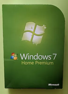 £54.89 • Buy Microsoft Windows 7 Home Premium - Full Edition (PC) Boxed 32 & 64bit