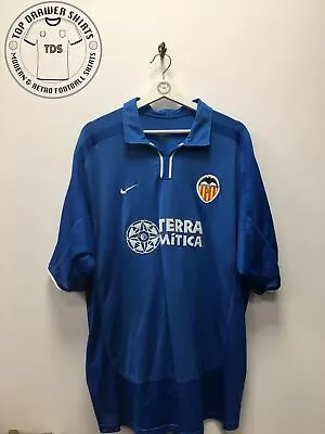 Valencia Third 3rd Football Shirt 2000/2001 Men's 2XL XXL • £59.99