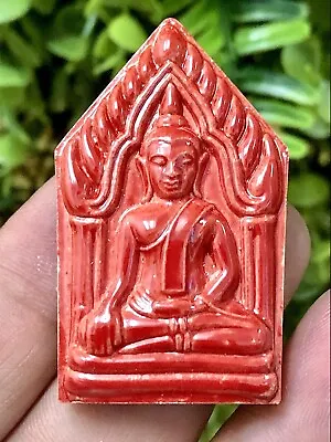 Phra Khun Paen Lp Tim Wat Phra Khao Thai Buddha Amulet Pendant Talisman K047 • $19.99