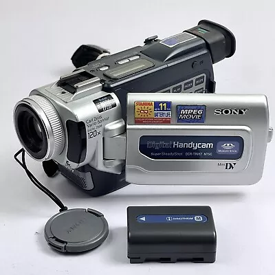 Sony Digital Handycam Super Steadyshot DCR-TRV17 Mini DV Tested W Battery • $114.99