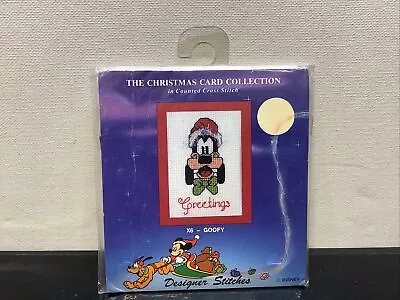 £19.95 • Buy Disney Christmas Card Collection Mickey Mouse Goofy Cross-stitch X6 Designs NEW