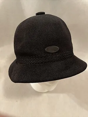 $34.99 • Buy Black Kangol Tropic Ventair Snipe Bucket Hat Style Size Medium