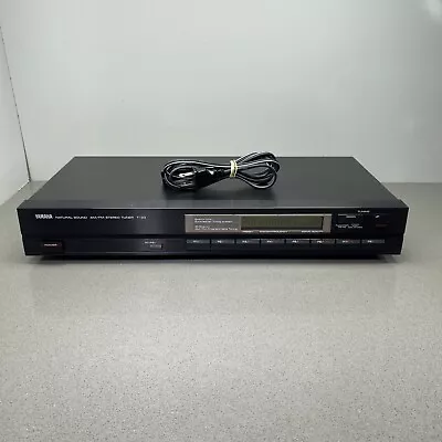 Yamaha T-33 Natural Sound AM/FM Stereo Digital Tuner • $29.99