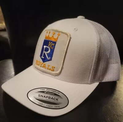 Kansas City Royals MLB Snapback Cap Hat New Era 47 Brand True Vintage Patch  • $29.99