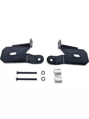 KC Hilites Light Bracket Kit A-Pillar Mount Steel Black For 18-23 Jeep JL (7318) • $234