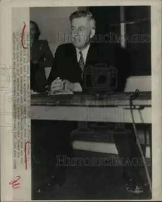 1947 Press Photo Henry Wallace May Not Support President Truman For Re Election • $15.99