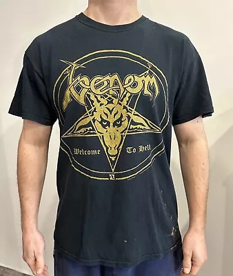 VENOM Welcome To Hell VTG 2001 Shirt Tee Razamataz England Official Vintage • $40