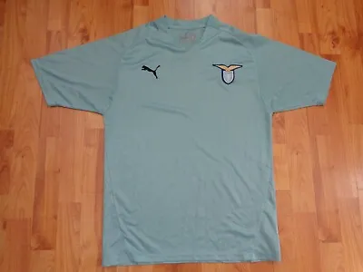 Vintage Lazio Italy 2000's Puma Home Training Shirt Mens M Medium • £24.99