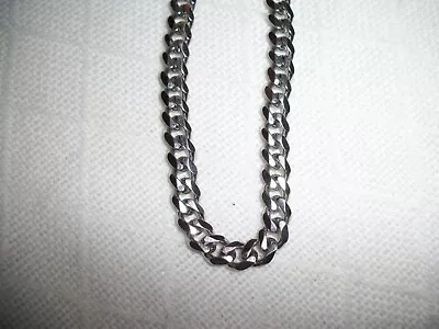 MENS CUBAN LINK PENDANT NECKLACE HIP HOP TITANIUM STEEL STAINLESS STEEL 9x7mm • $24.95