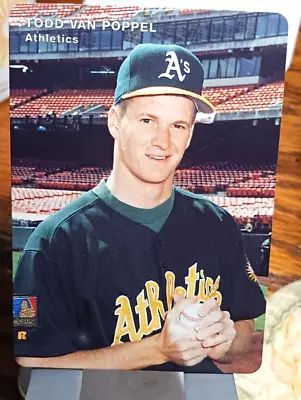 1994 Mothers Cookies Baseball Card Of Todd Van Poppel (A's) #9 (NM) Free Rtns • $1.10