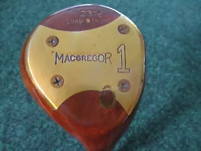 Vintage MacGregor 231W Byron Nelson 'Lord Byron  Driver REFINISHED • $69.95