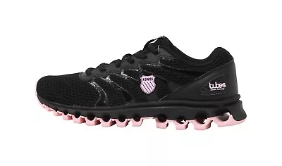 K-Swiss Tubes Comfort 200 Women's Running Shoes 97112056 - Black/Pink • $69.99