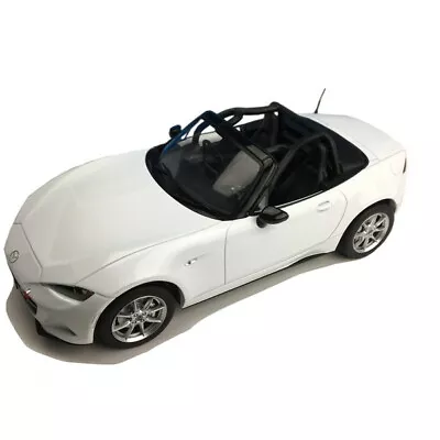 First18 1/18 Mazda NEW Roadster White Ceramic Metallic Diecast Figure Japan • $73.42