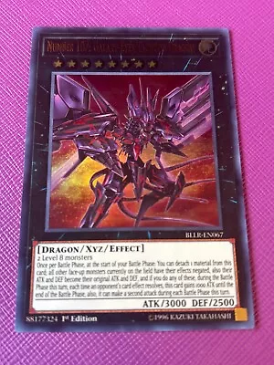 Yugioh BLLR-EN067 Number 107: Galaxy-Eyes Tachyon Dragon 1st Edition Rare NM • £4.43