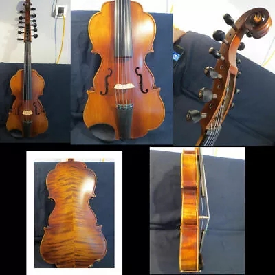 Baroque Style SONG Profession Concert 6×6 Strings 20  Viola D'Amore #12682 • $1079.10