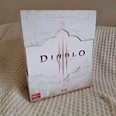 Diablo 3 Collector Edition PC Box Collector Items Game Code / USB Not Included • $71.96