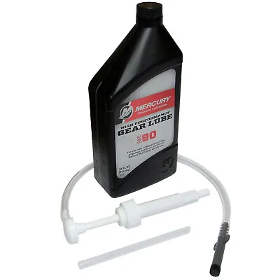 Mercury Marine/MerCruiser New OEM Gear Lube And Hand Pump 1 Qt 91-8M0101435 • $34.94