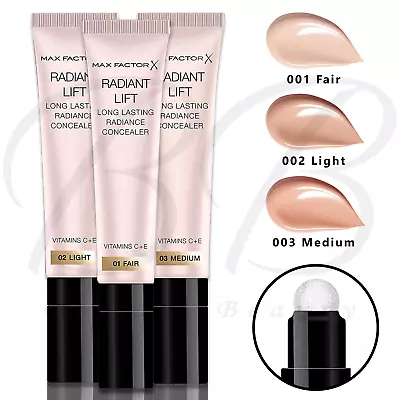 £6.49 • Buy MAX FACTOR Radiant Lift Long Lasting Hydrating Vitamin Concealer *CHOOSE SHADE*
