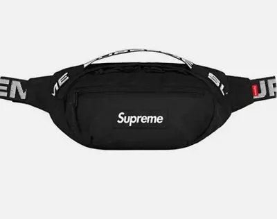 Supreme Waist Bag SS18 Fanny Pack Brand  Black Free Shiiping • $29.90