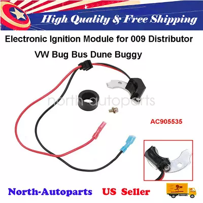 Electronic Ignition Module For 009 Distributor Bus Buggy Dune Bug Kit AC905535 • $20.55