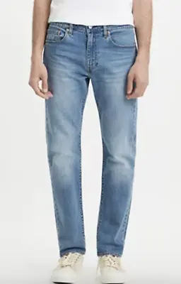Levi's 502 Jeans Mens Original Tapered Fit In Blue Indigo Stonewash.        S15 • £39.99