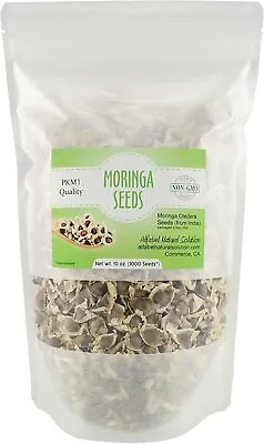 10 Oz. Moringa Seeds Non-GMO PKM1 Premium Quality - Organically Grown  • $14.99