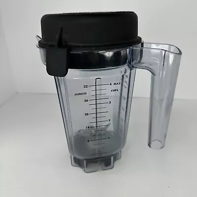 Vitamix 32 Oz Blender Pitcher Dry Grains Container Missing Clear Cover • $49.99