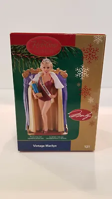 2006 Carlton Cards  VINTAGE MARILYN MONROE  Christmas Ornament #131 NIB  • $5.99