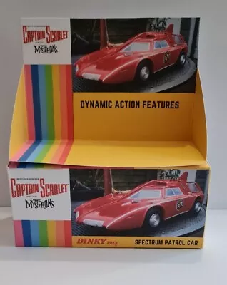 £10 • Buy Dinky 103 Captain Scarlet Patrol Car Repoduction Box And Tray MODEL NOT INCLUDED