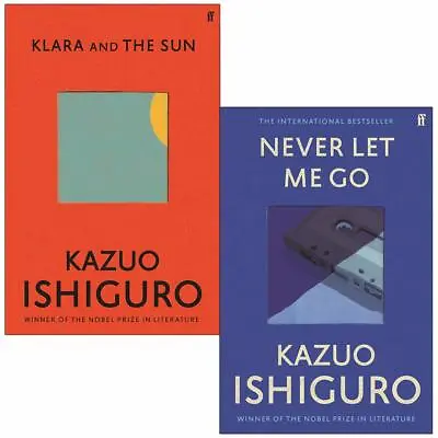 Kazuo Ishiguro 2 Books Collection Set Klara And The Sun Never Let Me Go NEW • $30.96