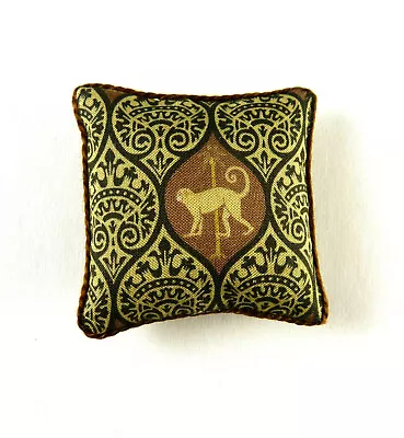 Dollhouse Miniature Artisan Exotic Monkey Pillow • $8.99