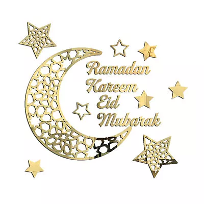 Eid Mubarak Wall Stickers Ramadan DeYAration For Home Islamic Muslim Party Deco • $12.63