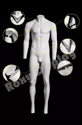 Male Invisible Mannequin With Removable Neck And Arms #MZ-GH3--S • $369