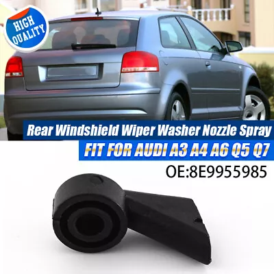 Windshield Rear Wiper Washer Nozzle Spray Jet For Audi Q5 Q7 A3 A4 A6 UK • £3.95