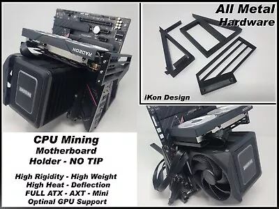 CPU + GPU Motherboard Frame Bench Holder Support Mining Miner RIG Crypto Mine • $12.50