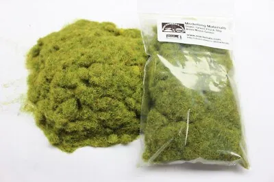 £5.99 • Buy Static Grass 4mm Bulk Bag 50g - Moss Green - Grass Flock