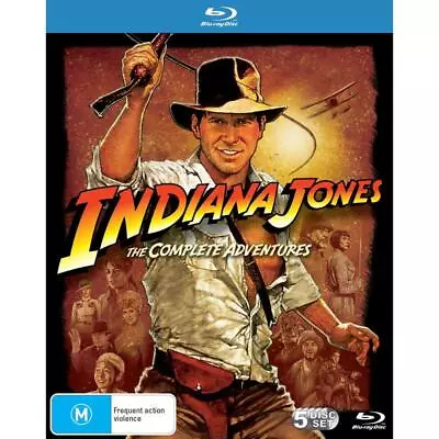 Indiana Jones: Complete Adventures Blu-ray | Region B • $62.65