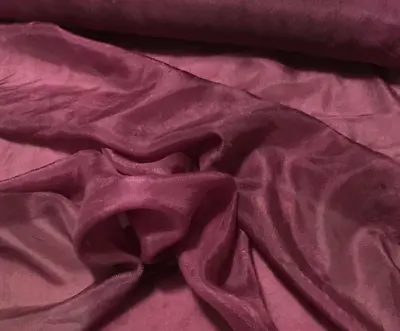 $11.99 • Buy Hand Dyed MAUVE China Silk HABOTAI Fabric