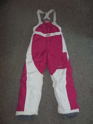 $79 • Buy Arctiva Flow Snowmobile Women's TriMode Insulated Bib/Pants LARGE~Pink And White