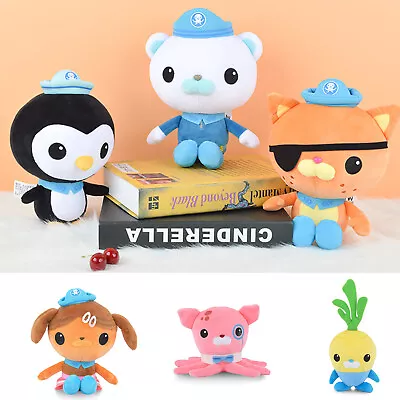 NEW Octonauts Crew Pack Plush Doll Toy - Barnacles Kwazii Peso - AU • $20.51