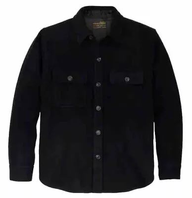 Filson CPO Wool Jac Shirt 20233072 Dark Navy Blue Jacket Shirt Military 24 OZ CC • $279.99