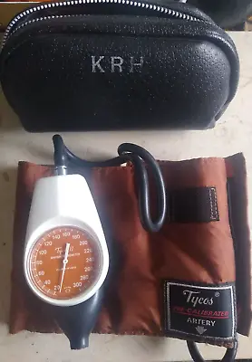 Vtg Tycos Ii Sphygmomanometer Blood Pressure Pump Cuff W/bag • $55.18