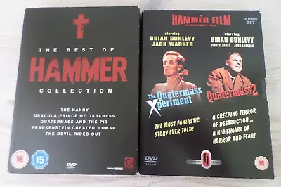 The Best Of Hammer Collection/Quatermass Xperiment/Quatermass 2 (DVD Box Sets) • £19.99