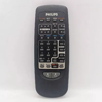 Genuine Philips UR64EC1351 S-3 Remote Control For VCR TV Tested Working • $22.50
