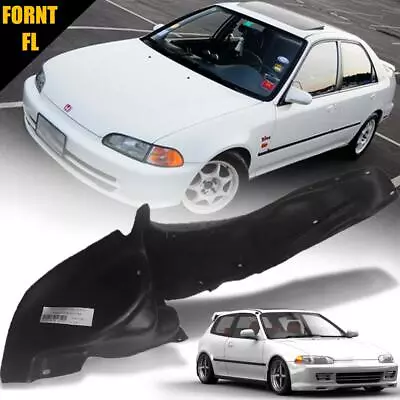 Front Inner Fender Left For Honda Civic EG DX 1992 93 94 1995 Sedan Hatchback • $103.12