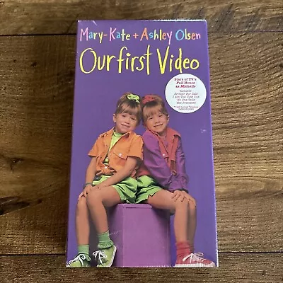 Mary Kate And Ashley Olsen Our First Video VHS 1993 Vintage NEW Sealed Rare • $29.95